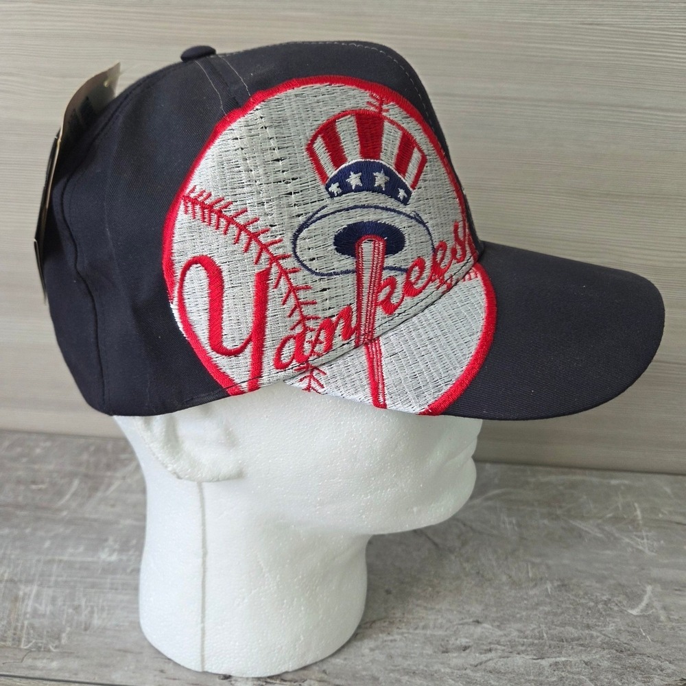 Vintage 1994 NY Yankees Hat 125th Anniversary Snapback NWT Deadstock Big Logo